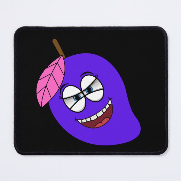 Item preview, Happy blue lady mango designed and sold by Sixcom.