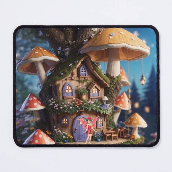 Item preview, fairy village, fairy tale motif, designed and sold by maggNf.