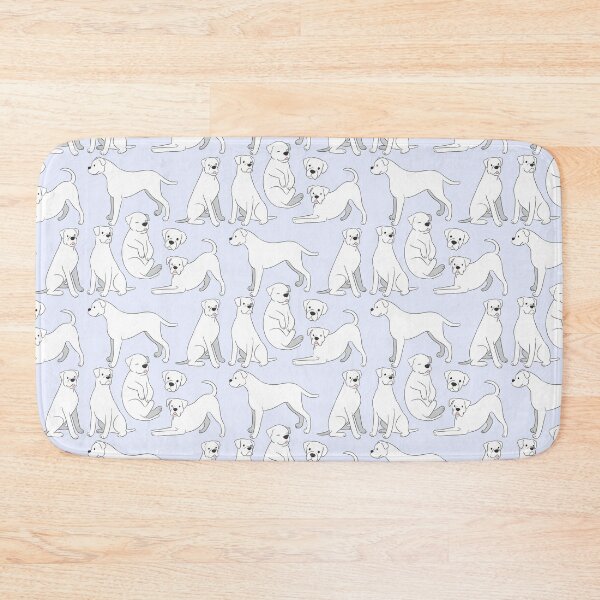 Item preview, Cute white boxer dog pattern  designed and sold by Yaragold.