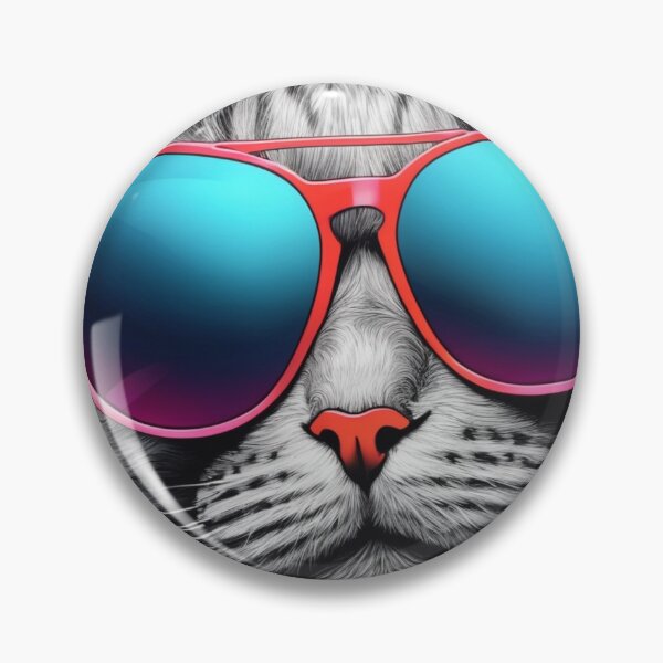 Item preview,  Sweet cat in sunglasses designed and sold by Greta Lobodzinska.