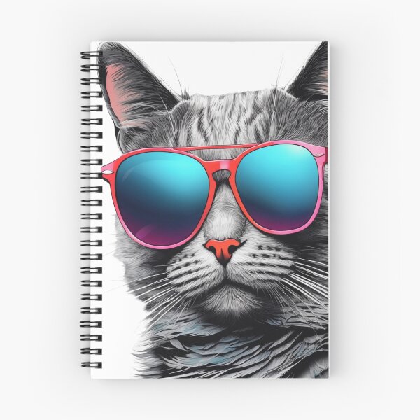 Item preview,  Sweet cat in sunglasses designed and sold by Greta Lobodzinska.