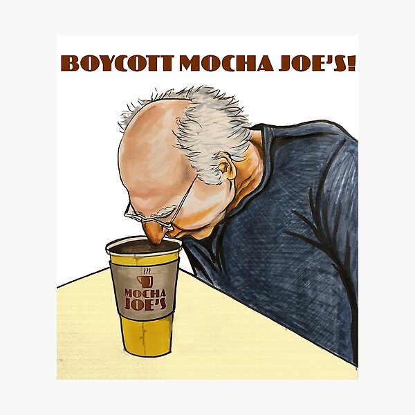 Item preview, Boycott Mocha Joe's! (coffee nose test) designed and sold by smadge.