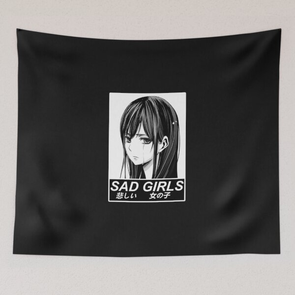 Item preview, SAD GIRLS SAD JAPANESE ANIME AESTHETIC designed and sold by ChatdeTurnage.