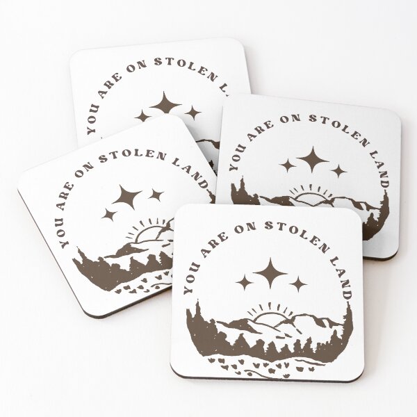 Item preview, You Are On Stolen Land Native Rights designed and sold by sleekartist.