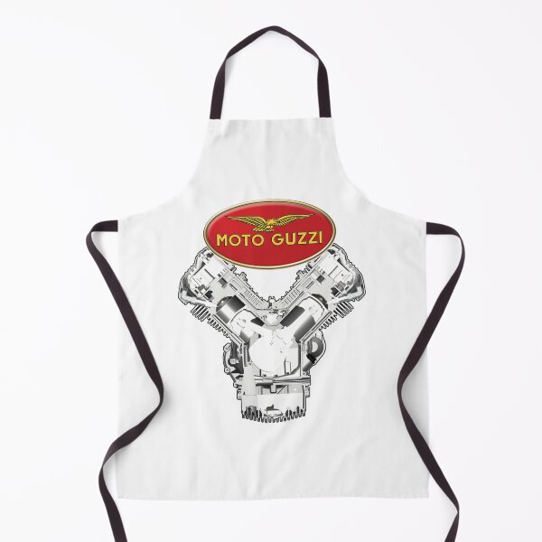 Item preview, Guzzi Logo and Engine T-Shirt designed and sold by RosaWirthBE.