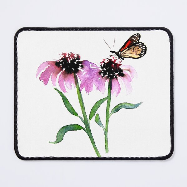 Item preview, Monarch Butterfly and Echinacea designed and sold by Brazen Edwards.