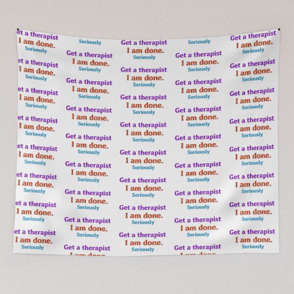 Item preview, conseguir un terapeuta designed and sold by violethue.