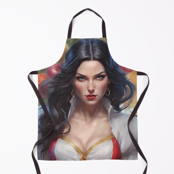 Item preview, Beautiful Fairy Tale Princess in White, Red, and Blue with Gold Earrings designed and sold by Eliteijr.