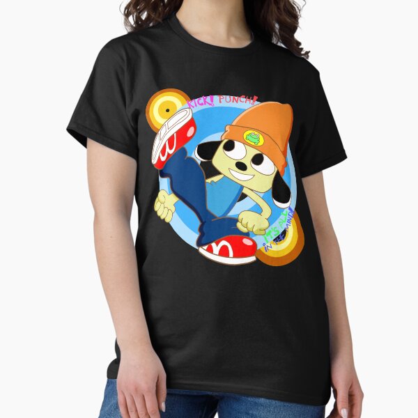 Vista previa del artículo con la obra «Maestro de las patadas y los puñetazos (Parappa el rapero)», diseñado y vendido por marvi-nrosa.