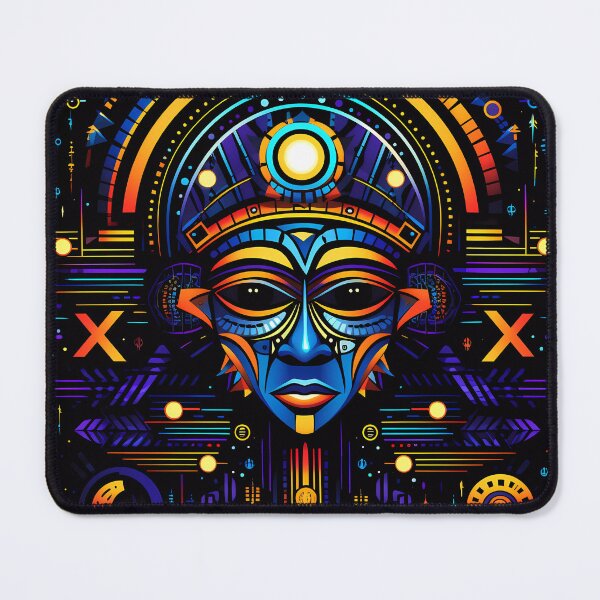 Item preview, "African-Futuristic Fusion" designed and sold by Art-Vortex-fr.