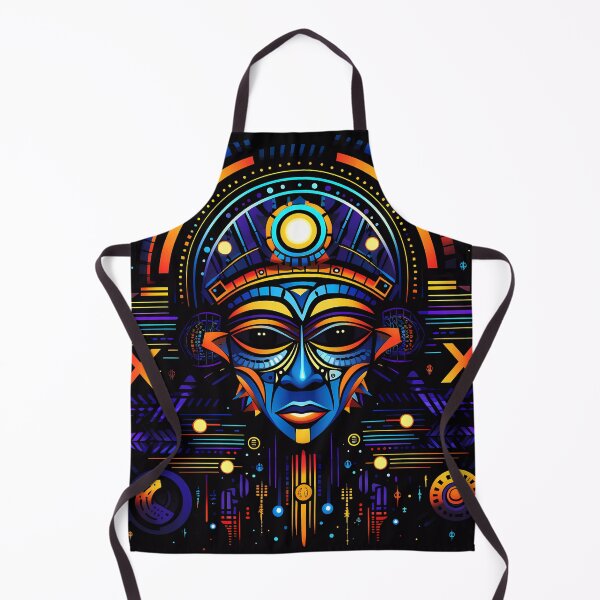 Item preview, "African-Futuristic Fusion" designed and sold by Art-Vortex-fr.