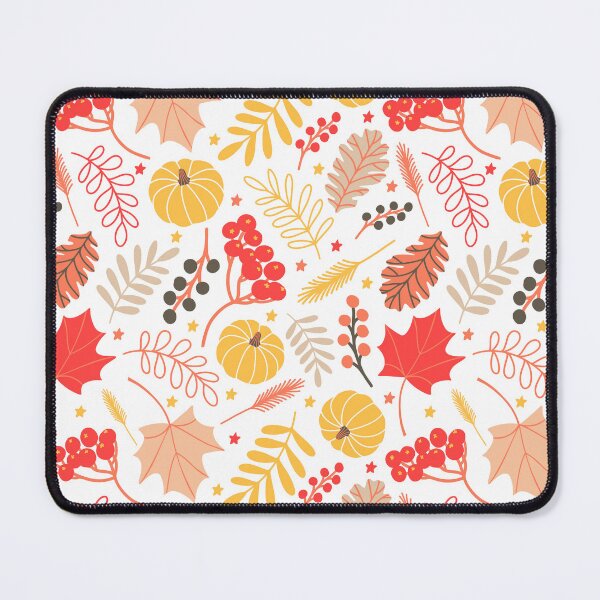 Item preview, Seasonal Autumn Botanical Berries Pumpkin pattern designed and sold by Nicola-Rowe.