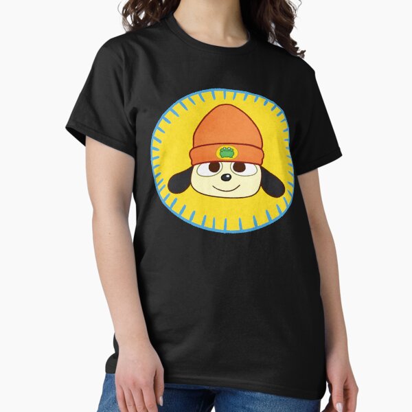 Vista previa del artículo con la obra «Parche de PaRappa el rapero», diseñado y vendido por marvi-nrosa.