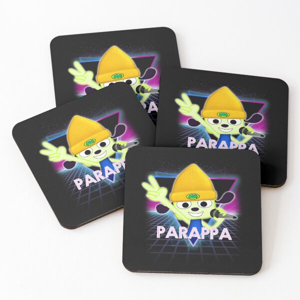 Item preview, PaRappa The Rapper Retro 80s Neon Landscape designed and sold by marvi-nrosa.