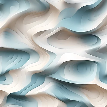 Artwork thumbnail, ABSTRACT WAVES by 7FloydStore