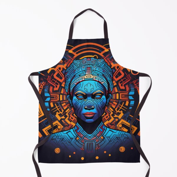 Item preview, "African-Futuristic Fusion" designed and sold by Art-Vortex-fr.