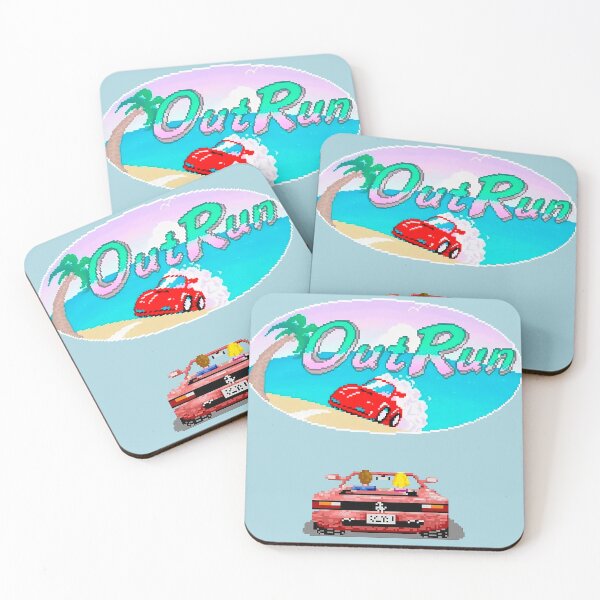 Item preview, Out Run - Retro 8 bit designed and sold by Le-Freak.