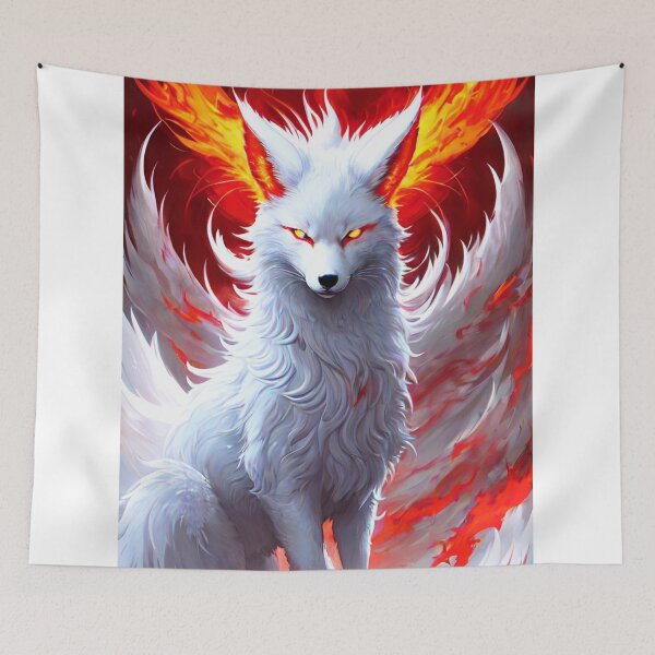 Item preview, The Great white fire wolf  designed and sold by Timmyluv8187.