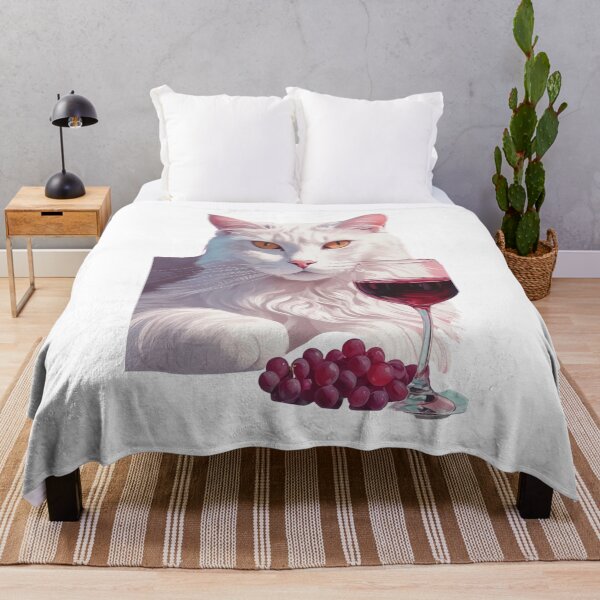 Item preview, Sweet Cat and Wine designed and sold by Greta Lobodzinska.