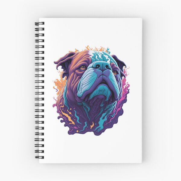 Item preview, Bold and Beautiful: Vibrant Color Bulldog designed and sold by ngness.