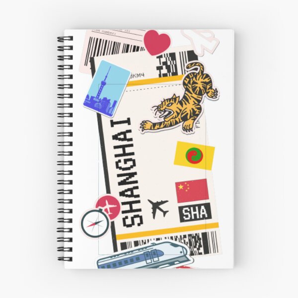 Item preview, Shanghai China Boarding Pass designed and sold by funnylifeusa.
