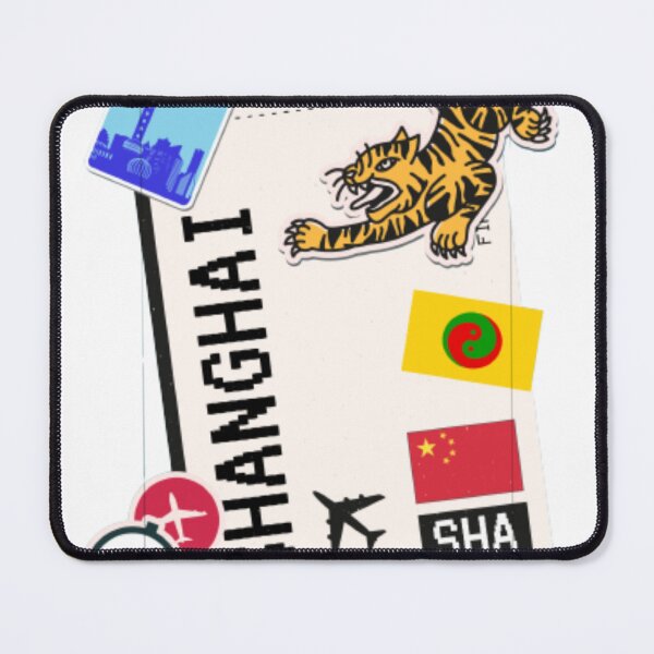 Item preview, Shanghai China Boarding Pass designed and sold by funnylifeusa.
