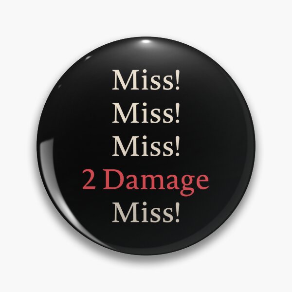 Item preview, Miss Miss 2 Damage Funny RPG designed and sold by pixeptional.