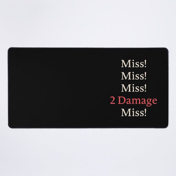Item preview, Miss Miss 2 Damage Funny RPG designed and sold by pixeptional.