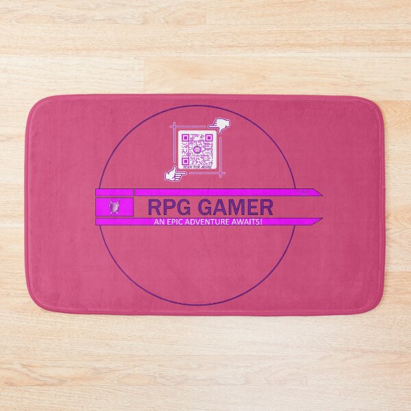 Item preview, RPG Gamer - An Epic Adventure Awaits! Gaming Logo V3 (Pink/Purple) designed and sold by Visual Resolutions.