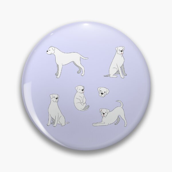 Item preview, Cute white boxer dog pack designed and sold by Yaragold.