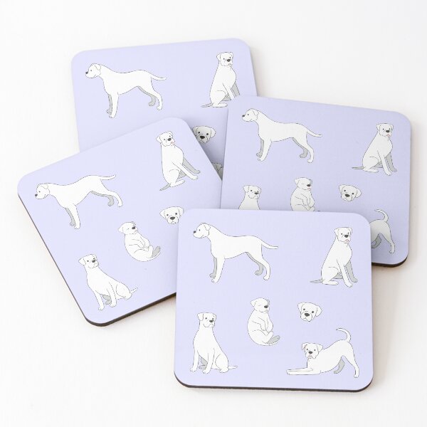 Item preview, Cute white boxer dog pack designed and sold by Yaragold.