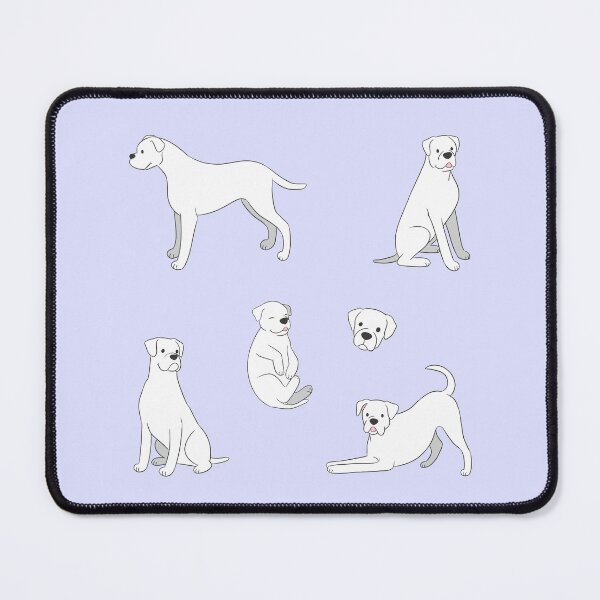 Item preview, Cute white boxer dog pack designed and sold by Yaragold.