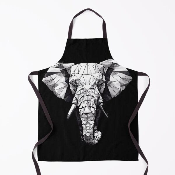 Item preview, "The Elephant and Geometric Figures: Artistic Fusion" designed and sold by Art-Vortex-fr.