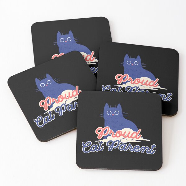 Item preview, "Proud Cat Parent" - Retro Cat Lover Tee designed and sold by WildWoodWaver.