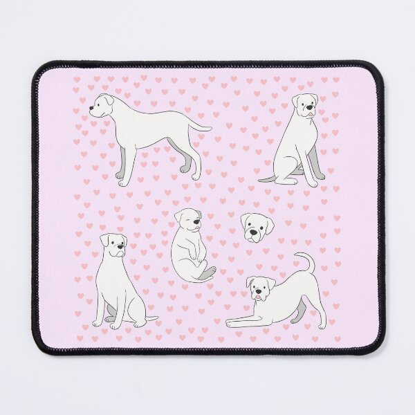 Item preview, Cute white boxer dog pack designed and sold by Yaragold.