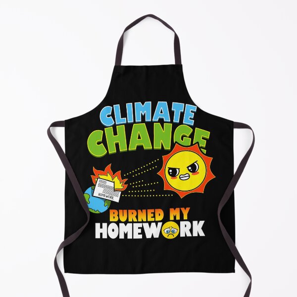 Item preview, Funny Climate Change Back to School Student Homework Excuse Joke designed and sold by BoggsNicolasArt.