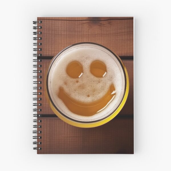 Item preview, Happy Beer Glass with a Smile designed and sold by salarkoshop.