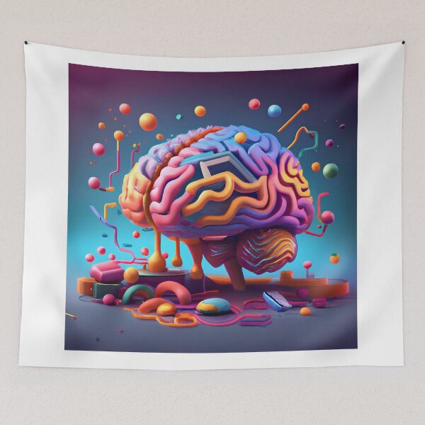 Item preview, The Brain designed and sold by SabyDigitalArt.