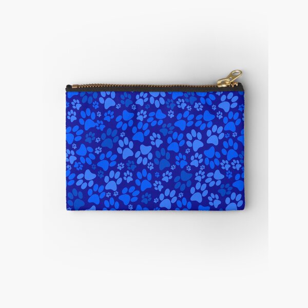 Item preview, dog footprints blue designed and sold by ZiphGames.