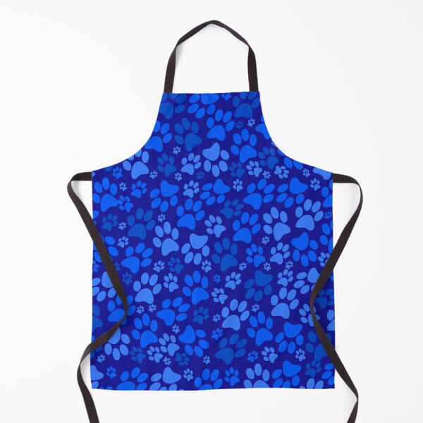 Item preview, dog footprints blue designed and sold by ZiphGames.