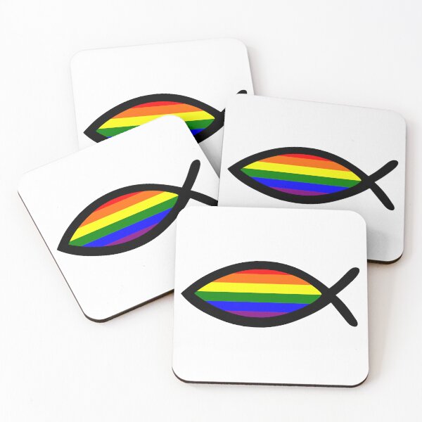 Item preview, Pride Jesus Fish Christianity Unity in Faith designed and sold by sweetsixty.
