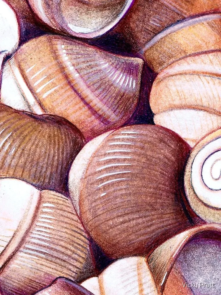 Thumbnail 4 of 4, iPhone Case, Shells designed and sold by Vicky Pratt.