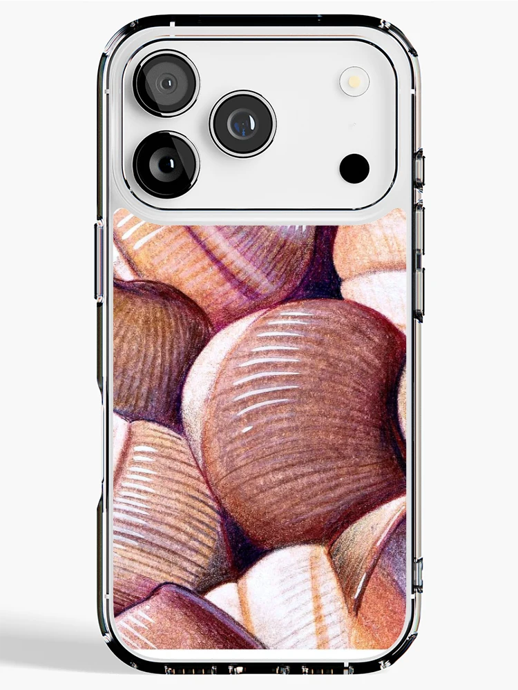 Thumbnail 1 of 5, iPhone Case, Shells designed and sold by Vicky Pratt.