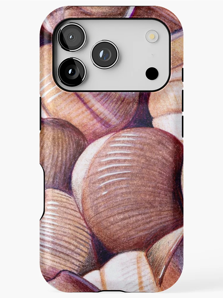 Thumbnail 1 of 4, iPhone Case, Shells designed and sold by Vicky Pratt.