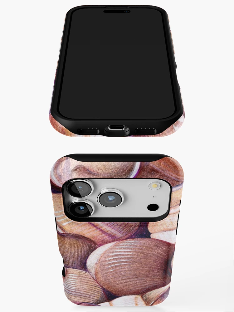 Thumbnail 3 of 4, iPhone Case, Shells designed and sold by Vicky Pratt.