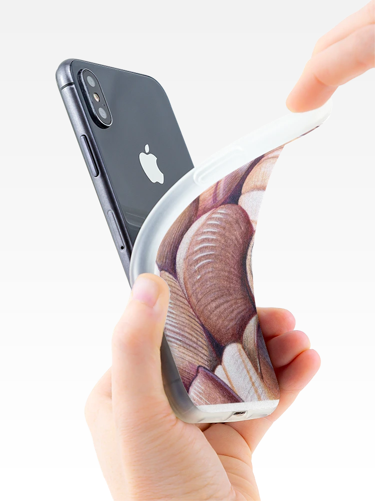 Thumbnail 4 of 5, iPhone Case, Shells designed and sold by Vicky Pratt.