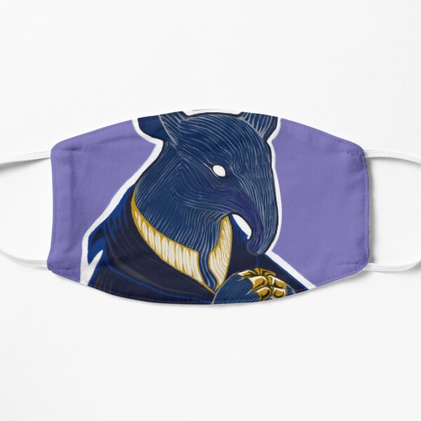 Tapir Prayer Design Version.1 Flat Mask