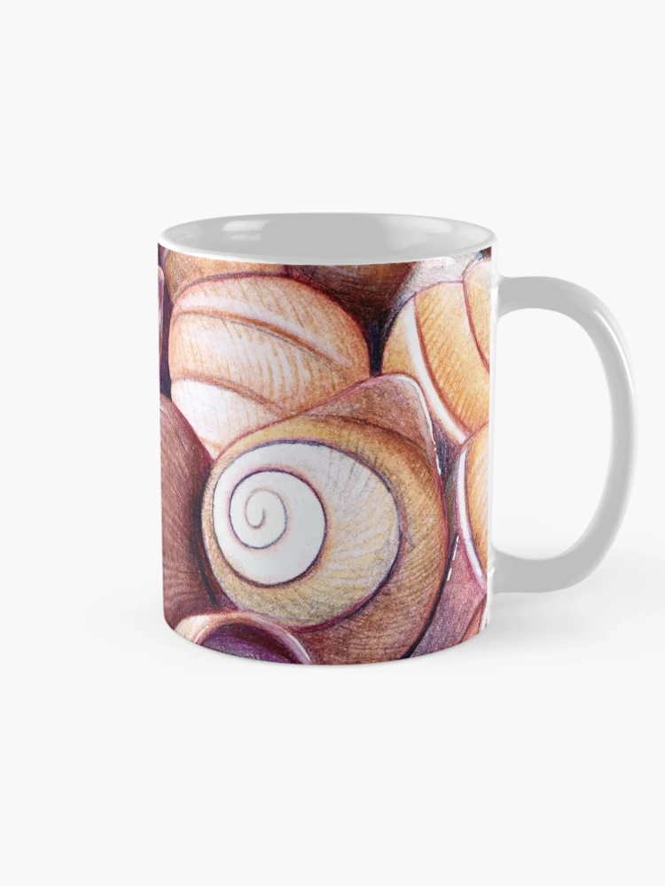 Thumbnail 3 of 6, Coffee Mug, Shells designed and sold by Vicky Pratt.
