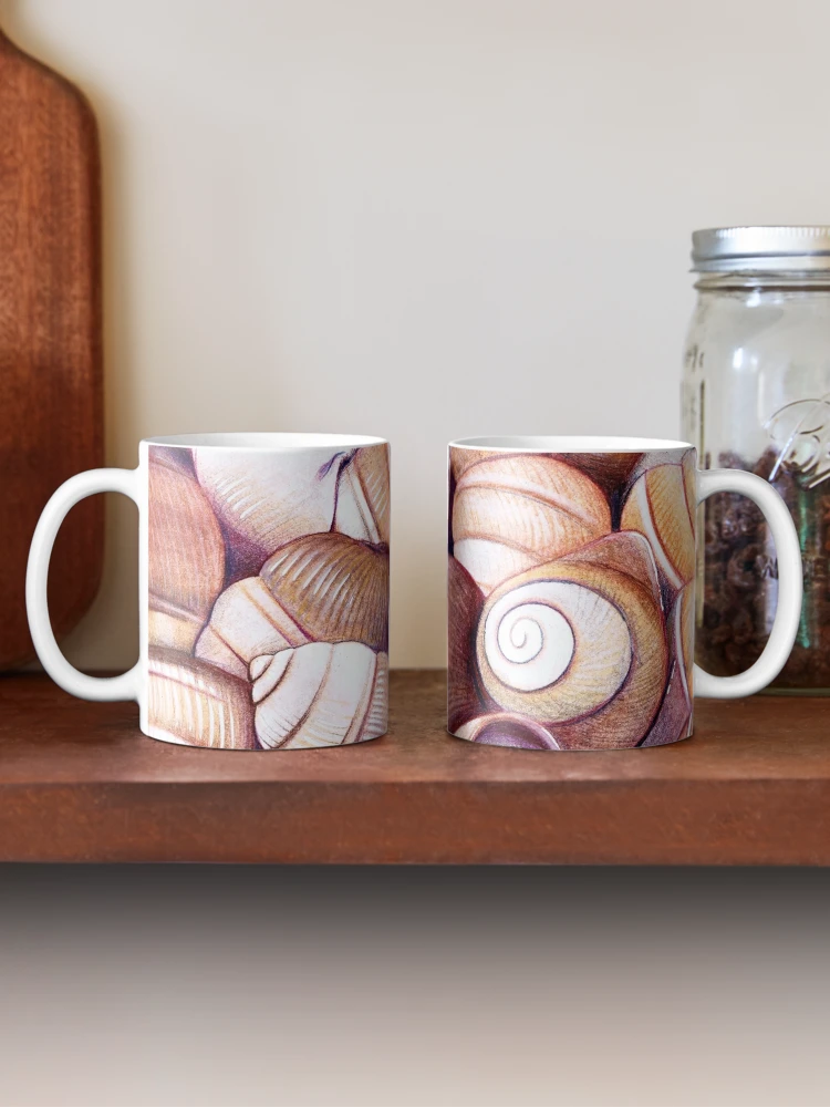 Thumbnail 2 of 6, Coffee Mug, Shells designed and sold by Vicky Pratt.