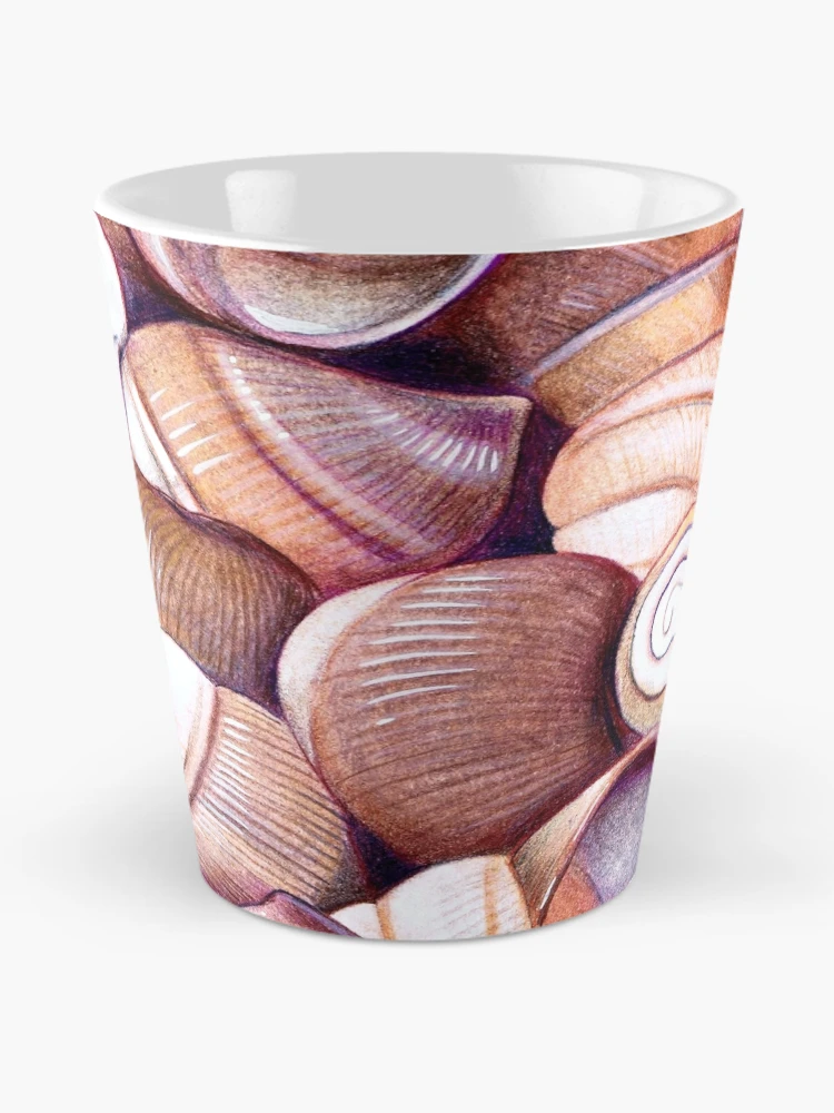 Thumbnail 2 of 4, Coffee Mug, Shells designed and sold by Vicky Pratt.